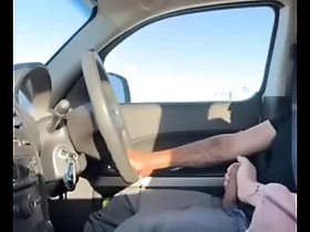 Jerking off on the road