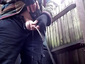 Compilation of pissing outdoors & inside & little bit of piss drinking